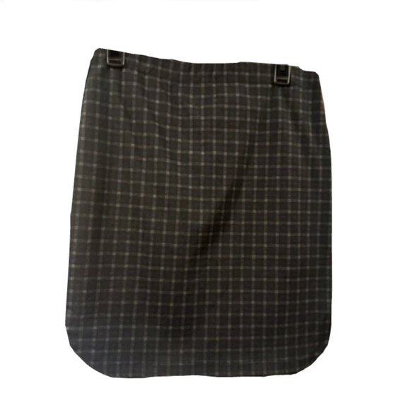 New Women's Max Studio Plaid Mini Skirt - Picture 7 of 11